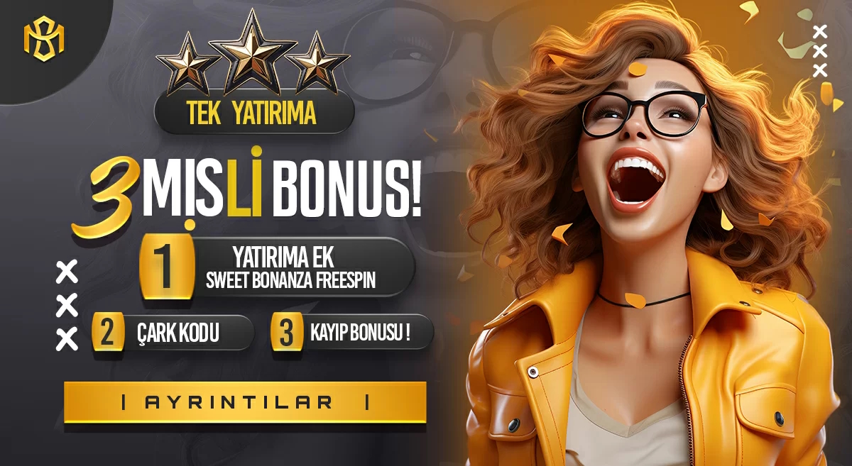 TEK YATIRIMA 3 MİSLİ BONUS !